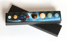 Load image into Gallery viewer, Planets of The Solar System Gemstone Crystal Spheres