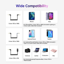 Load image into Gallery viewer, Wireless Lapel Microphone with 8h Battery