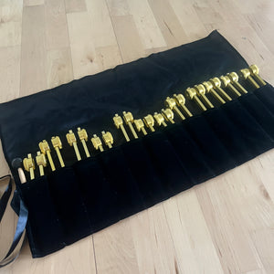 13 Weighted Planetary Tuning Forks with Velvet Pouch and Mallet (BONUS Chiron Fork)