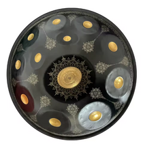 Load image into Gallery viewer, 22 Inches Mandala Handpan, D Minor, 9/10/12 Notes, 432/440Hz