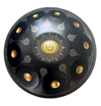 Load image into Gallery viewer, 22 Inches Mandala Handpan, D Minor, 9/10/12 Notes, 432/440Hz