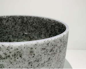 10 inch Obsidian Fusion Crystal Singing Bowl – Heart Chakra (F Note) + FREE Mallet & O-Ring