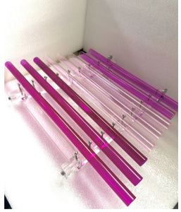 Pink Crystal Singing Harp Perfect Pitch 5th octave, 432hz + FREE Aluminum Case