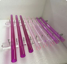 Load image into Gallery viewer, Pink Crystal Singing Harp Perfect Pitch 5th octave, 432hz + FREE Aluminum Case