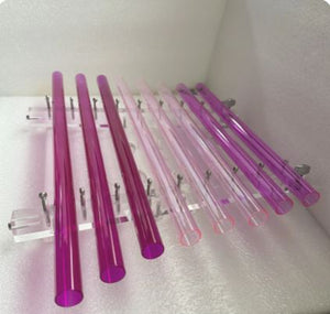 Pink Crystal Singing Harp Perfect Pitch 5th octave, 432hz + FREE Aluminum Case