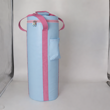 Load image into Gallery viewer, 432hz Sandblasting Purple Aurora Gradient Crystal Singing Chalice + FREE Mallet and Carrying Case