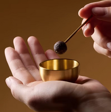 Load image into Gallery viewer, 1.5inch Nepal Handmade Thumb Singing Bowl + FREE Mallet