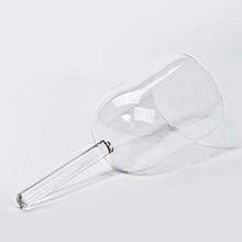 Load image into Gallery viewer, 5 inch 528 hz Clear Quartz Crystal Handle Singing Bowl