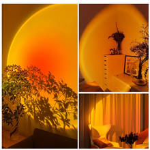 Load image into Gallery viewer, Robot / Astronaut Night Light Sunset Projection Lamp, Rainbow Floor Lamp