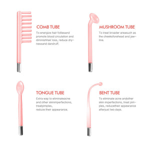 High Frequency Light Therapy Facial Wand