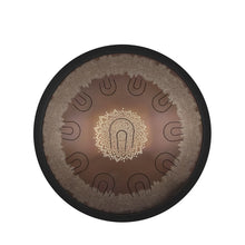 Load image into Gallery viewer, 14-18inch Double-tone UU Steel Tongue Hand Drum - Brown