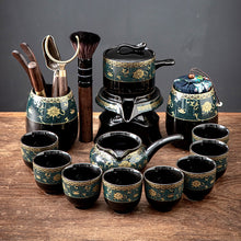 Load image into Gallery viewer, Ceramic Stone Grinding Semi-automatic Kung Fu Tea Set