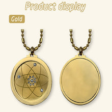 Load image into Gallery viewer, Galaxy Quantum Scalar Energy Pendant with Crystal and Negative Ions for EMF Protection