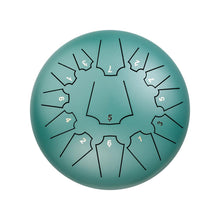 Load image into Gallery viewer, 12 Inch, 13 Notes Steel Tongue Drum With FREE Mallet and Bag