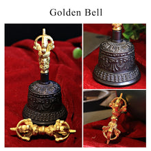 Load image into Gallery viewer, Tibetan Meditation Bell and Dorje Set,  Hand Call Bell