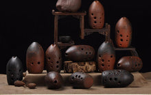 Load image into Gallery viewer, 10 Hole Ancient Ocarina Flute with FREE base and bag