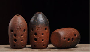 10 Hole Ancient Ocarina Flute with FREE base and bag