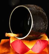 Load image into Gallery viewer, Black Copper Chinese Japanese Rin Gong Bowls