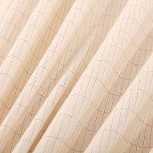 3 In 1 Cotton Mattress Bedding Set with Fitted Sheet and Pillow Cases, Silver EFM Protection