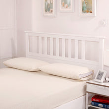Load image into Gallery viewer, 3 In 1 Cotton Mattress Bedding Set with Fitted Sheet and Pillow Cases, Silver EFM Protection