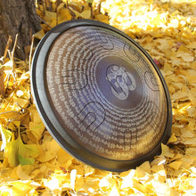 Load image into Gallery viewer, 14-18inch Double-tone UU Steel Tongue Hand Drum - Brown