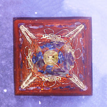 Load image into Gallery viewer, Chakra Orgonite Pyramid, Tree Of Life