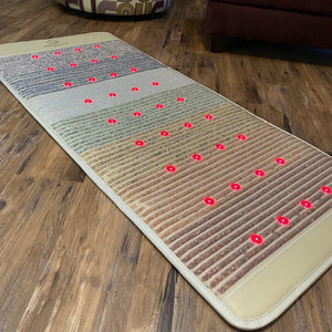 7 Crystal Heating Mat, PEMF and Photon Option + FREE Heating Pillow - Large