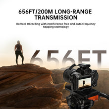 Load image into Gallery viewer, Wireless Lapel Microphone with 8h Battery