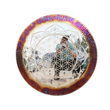 Load image into Gallery viewer, Flower of Life Wind Gongs + FREE Mallet