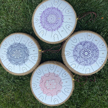 Load image into Gallery viewer, 13 Inch Steel Tongue Drum, 15 notes