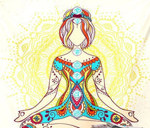 Load image into Gallery viewer, Chakra and Yoga Wall Hanging Sheet