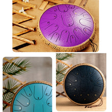 Load image into Gallery viewer, 14 Inch, 15 Tone Steel Tongue Drum
