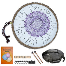 Load image into Gallery viewer, 13 Inch Steel Tongue Drum, 15 notes
