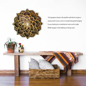 Mandala Wall Light