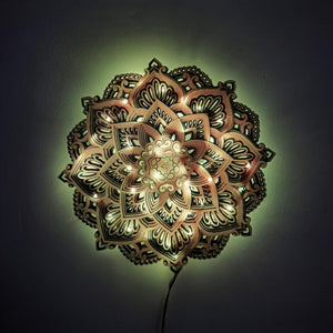 Mandala Wall Light