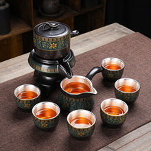 Load image into Gallery viewer, 999 Silver-Plated Chinese Tea Set, High-grade Porcelain