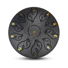 Load image into Gallery viewer, 6 Inch, 11 Tone Dolphin Steel Tongue Drum