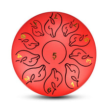 Load image into Gallery viewer, 6 Inch, 11 Tone Dolphin Steel Tongue Drum