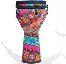 Load image into Gallery viewer, 10/12 Inch Colorful African Drum