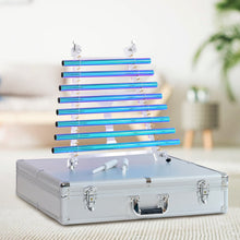 Load image into Gallery viewer, Multiple Colored Crystal Singing Harp, 8 Tubes with Free Aluminum Case