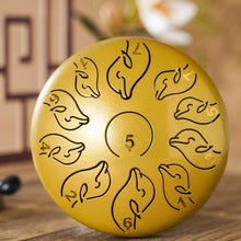 Load image into Gallery viewer, 6 Inch, 11 Tone Dolphin Steel Tongue Drum