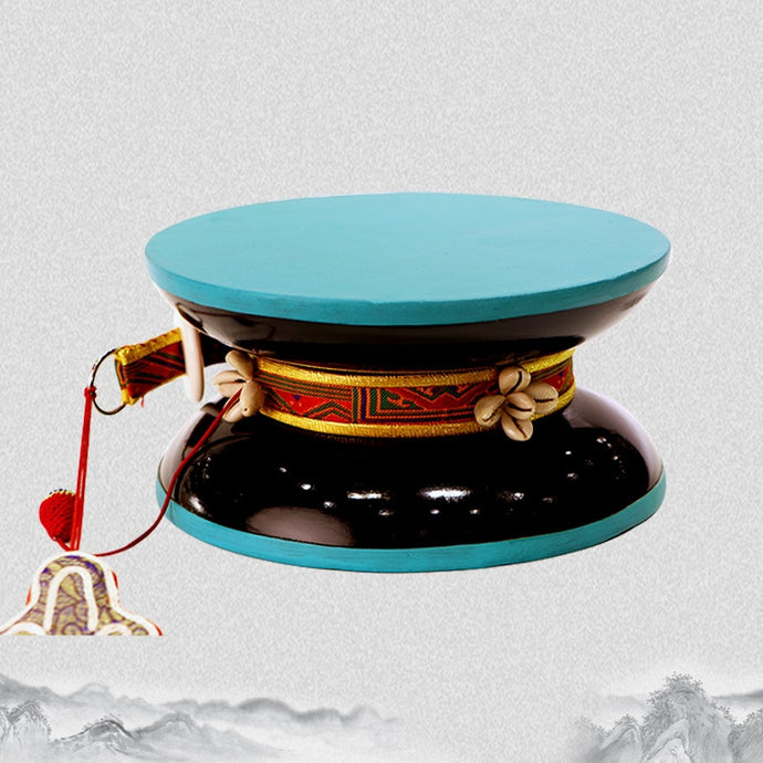 Nepal Sheepskin Hand Drum + FREE Carrying Bag