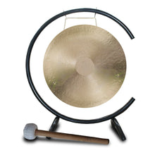 Load image into Gallery viewer, 16 Inch Bronze Wind Gong with C-type Stand