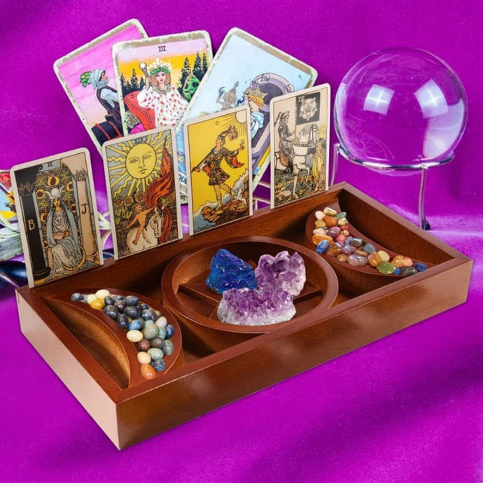 Wooden Oracle Card Holder