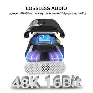 Wireless Lapel Microphone with 8h Battery