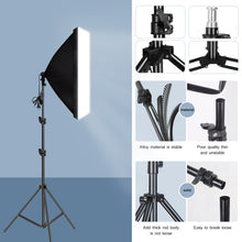 Load image into Gallery viewer, Softbox Lighting Lights with Tripod (No Bulb)