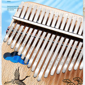 Birds and Water Kalimba - 17 or 21 Tones Thumb Finger Piano