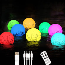 Load image into Gallery viewer, Rechargeable Color Changing Glow Ball Lights