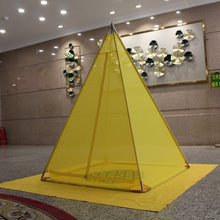 Load image into Gallery viewer, Nubian 72 Degree Meditation Pyramid with FREE cover and mat