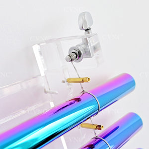 Multiple Colored Crystal Singing Harp, 8 Tubes with Free Aluminum Case